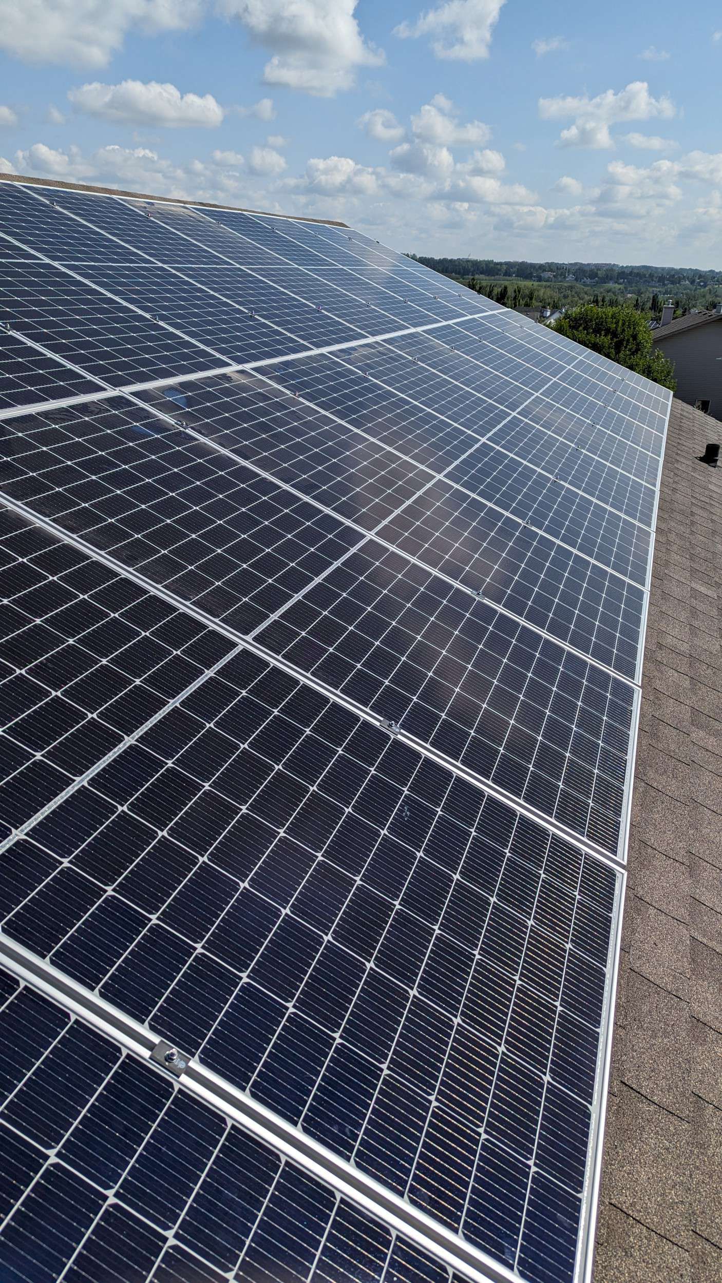 Residential electrical services completed by an electrical and solar contractor.